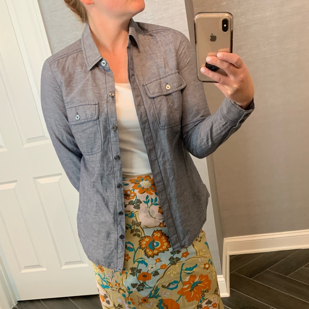 Denim shirt